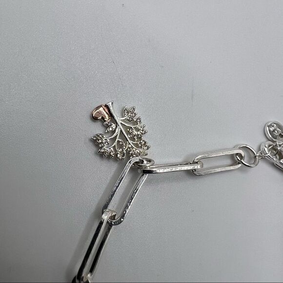 Believe by Brilliance 14KT Gold Flash Plated Cubic Zirconia Family Bracelet - Picture 5 of 6